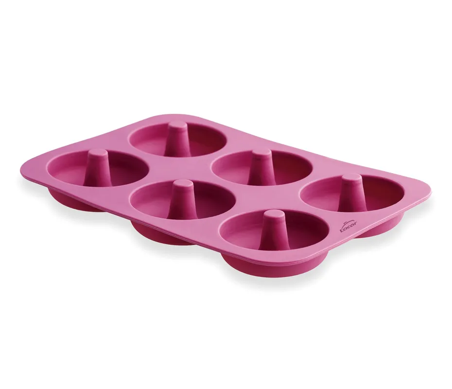 LACOR Confezione 2 stampi per ciambelle Platinium 68770