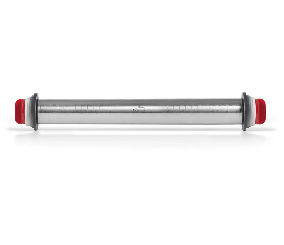 LACOR Mattarello per impasti con anelli Inox 67143
