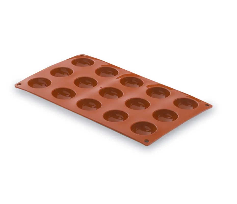 Stampo semisferico LACOR con 15 cavità Pastryflex 66801
