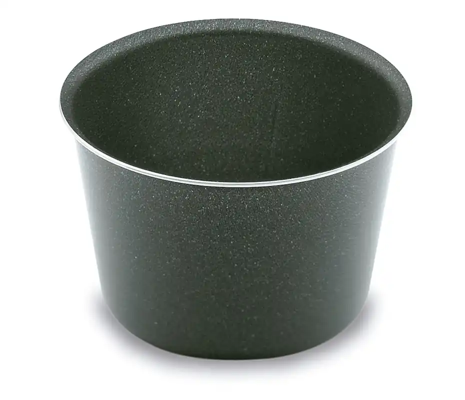 Set di 4 stampi per flan LACOR neri 68808