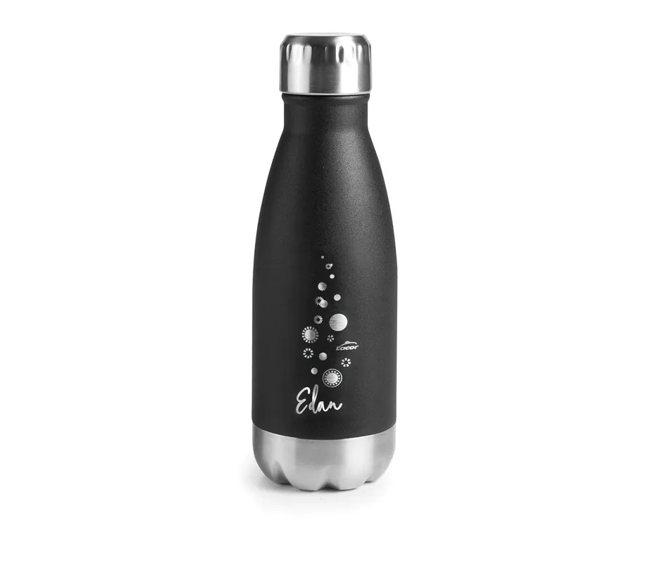 LACOR Bottiglia Inox Edan Nero 62536