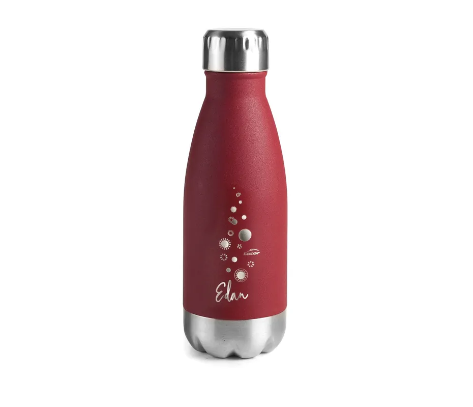 LACOR Bottiglia Inox Edan Rosso 62546