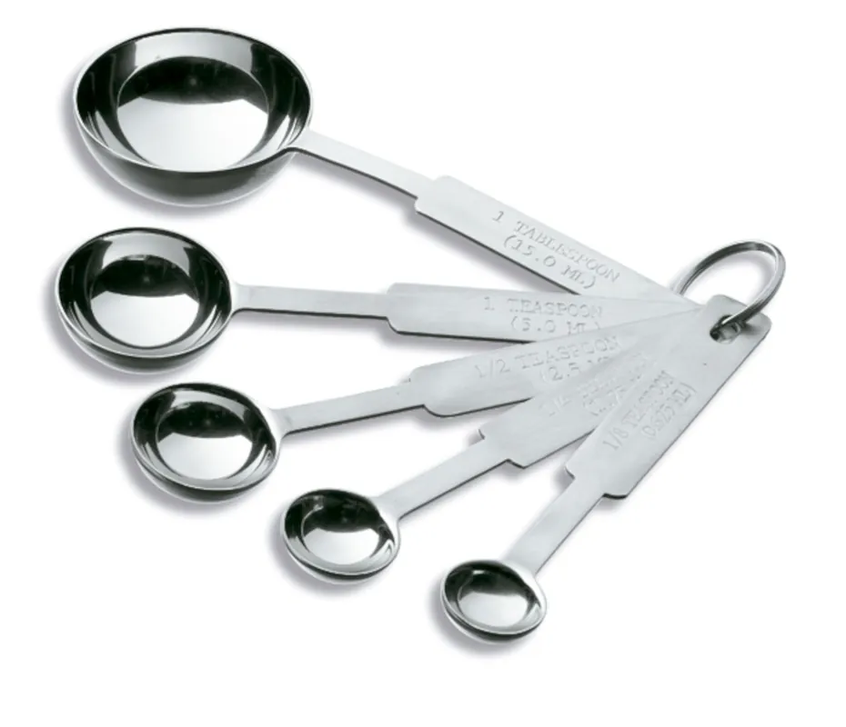 Set di 5 cucchiai dosatori in acciaio inossidabile LACOR 67001
