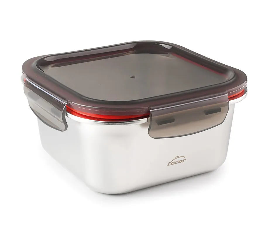 LACOR Contenitore quadrato EcoInox 64613