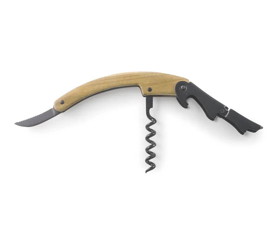 LACOR Apriscatole da sommelier in legno 63046