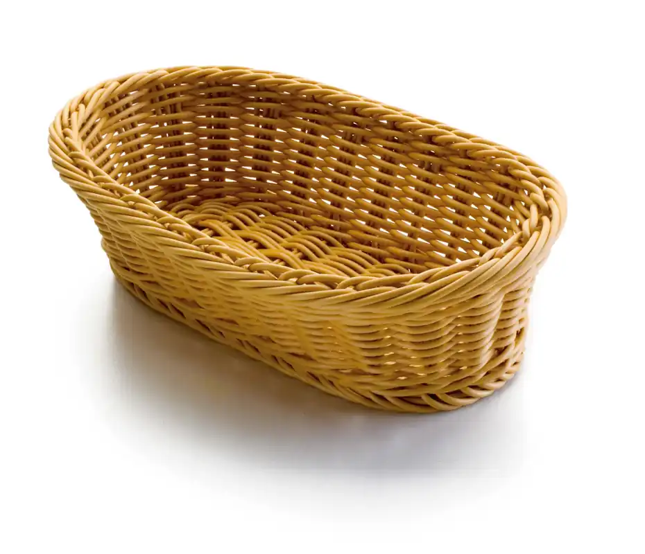 LACOR Cestino per pane ovale Rustic Natural 63480