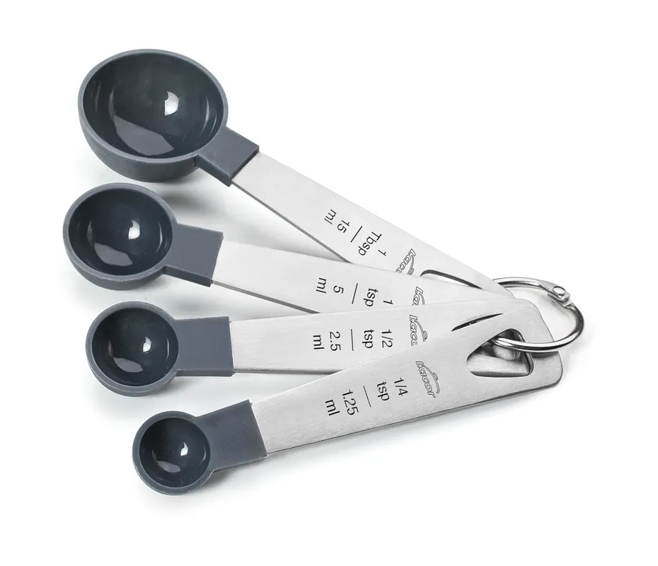 Set di 4 cucchiai dosatori grigi 67037 LACOR