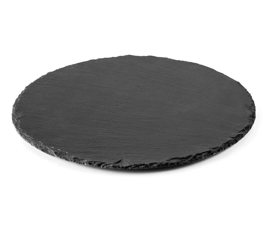 Vassoio rotondo in ardesia naturale LACOR 61070