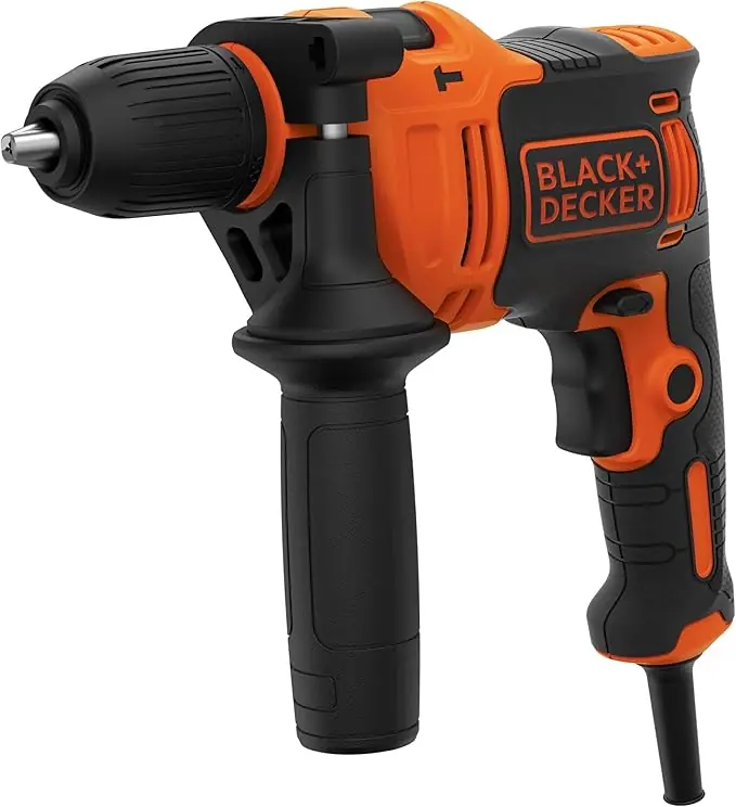 Trapano a percussione Compact 500W B+D - Black & Decker BEH200-QS