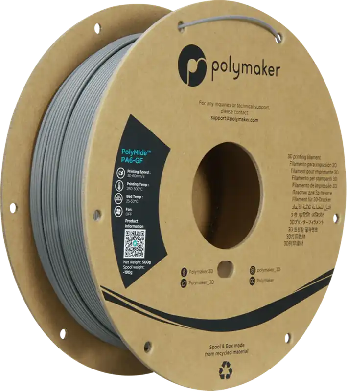 PolyMide PA6-GF Grey