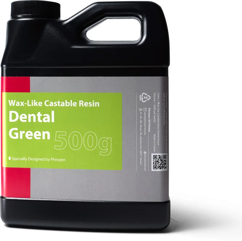 Wax-Like Castable Resin Green