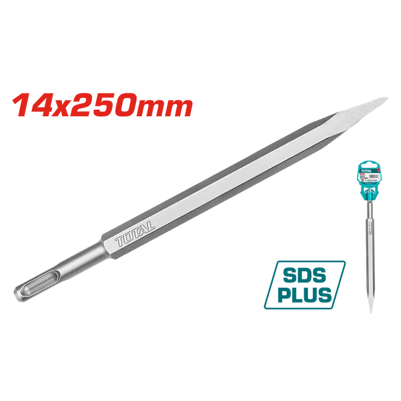 Scalpello SDS-PLUS a punta 250 mm