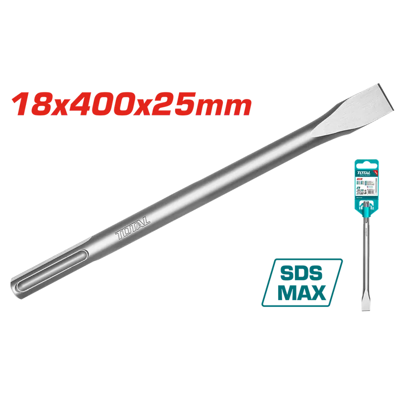 Scalpello SDSMAX piatto 25x400 mm