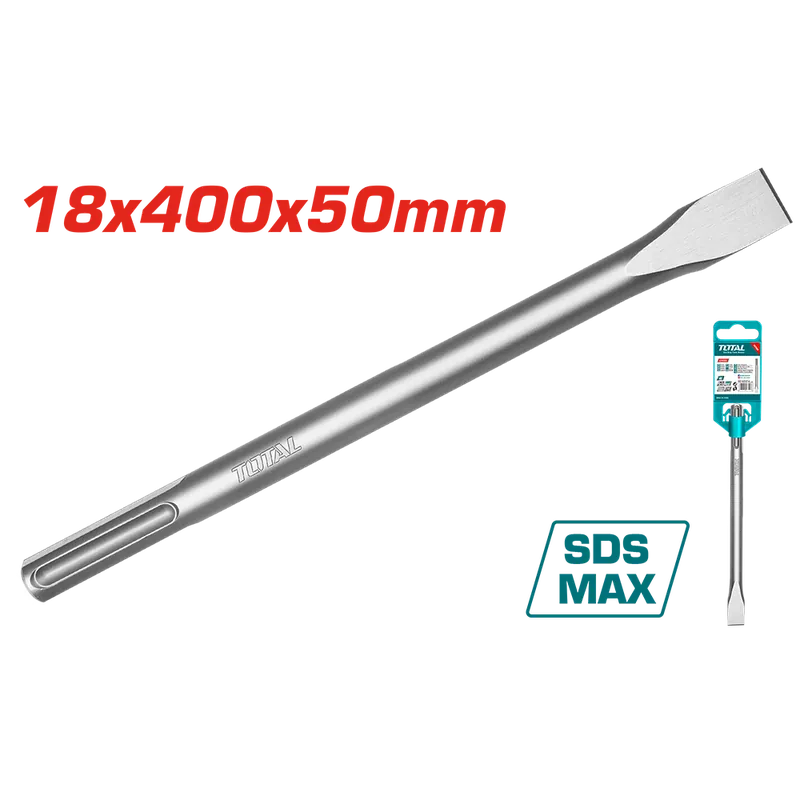 Scalpello SDSMAX piatto largo 50x400 mm