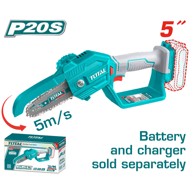 Potatore a Batteria 20V, 13 cm, SOLO CORPO MACCHINA