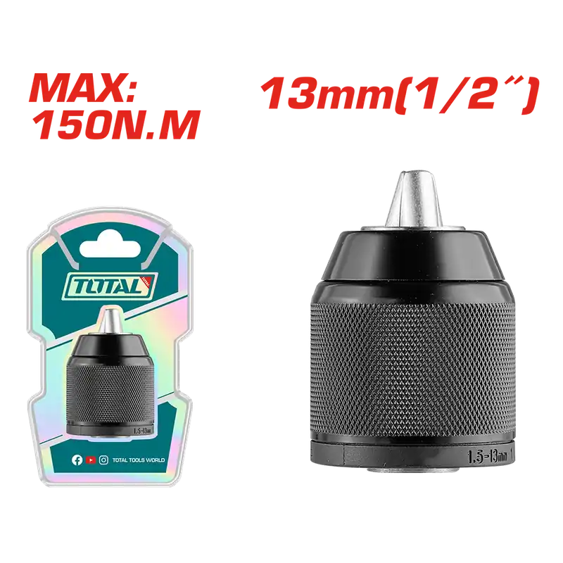 Mandrino a Percussione Senza Chiave 13mm