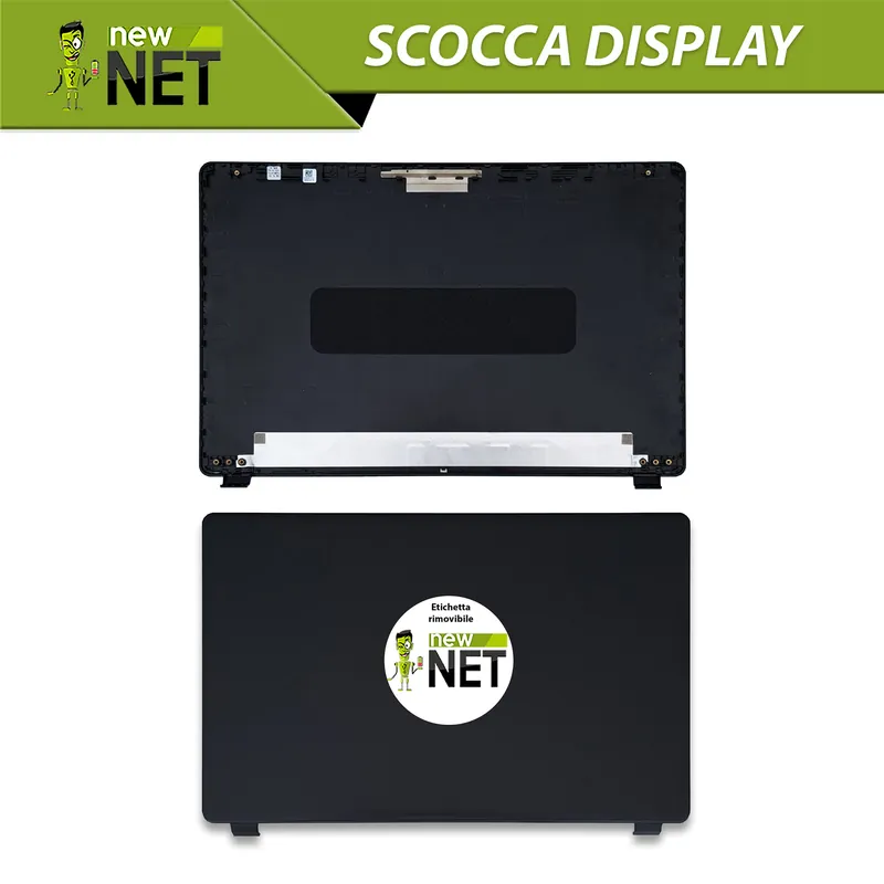 Scocca superiore 60.HEFN2.001 Cover LCD per Acer Aspire 3 A315, Extensa 15 EX215 – Colore Black (Nero)