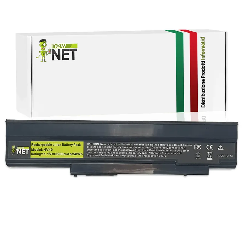 Batteria 58Wh per Acer Extensa 5635 Serie – 10.8-11.1 V / 5200mAh