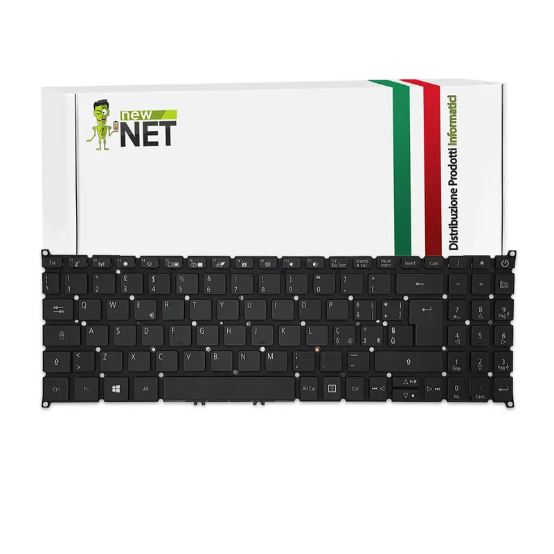 Tastiera Acer Aspire 3 A315-42 A315-54 A315-54G A315-55 A315-56 Retroilluminata