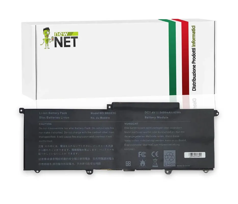 Batteria 40Wh per Samsung NP900X3C – 7.4 V / 5400 mAh