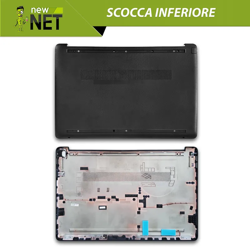 Bottom Case Scocca inferiore M31085-001 per HP – Colore Dark Ash Silver (Argento Cenere Scuro)