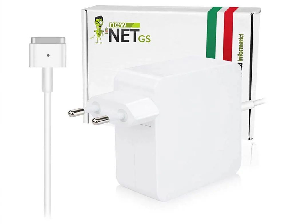 Alimentatore 60W per Apple Macbook Pro 13” da fine 2012 a 2017 – 16.5 V / 3.65 A – Magsafe 2