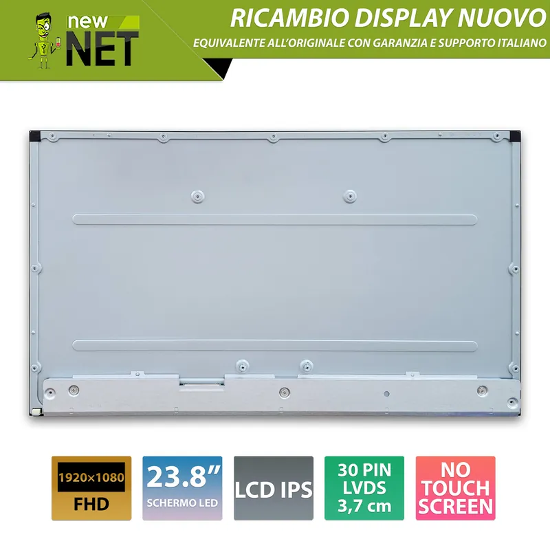 Display LM238WF2-SSF1 LCD IPS 23.8 pollici 30 pin LVDS, 1920×1080 FHD