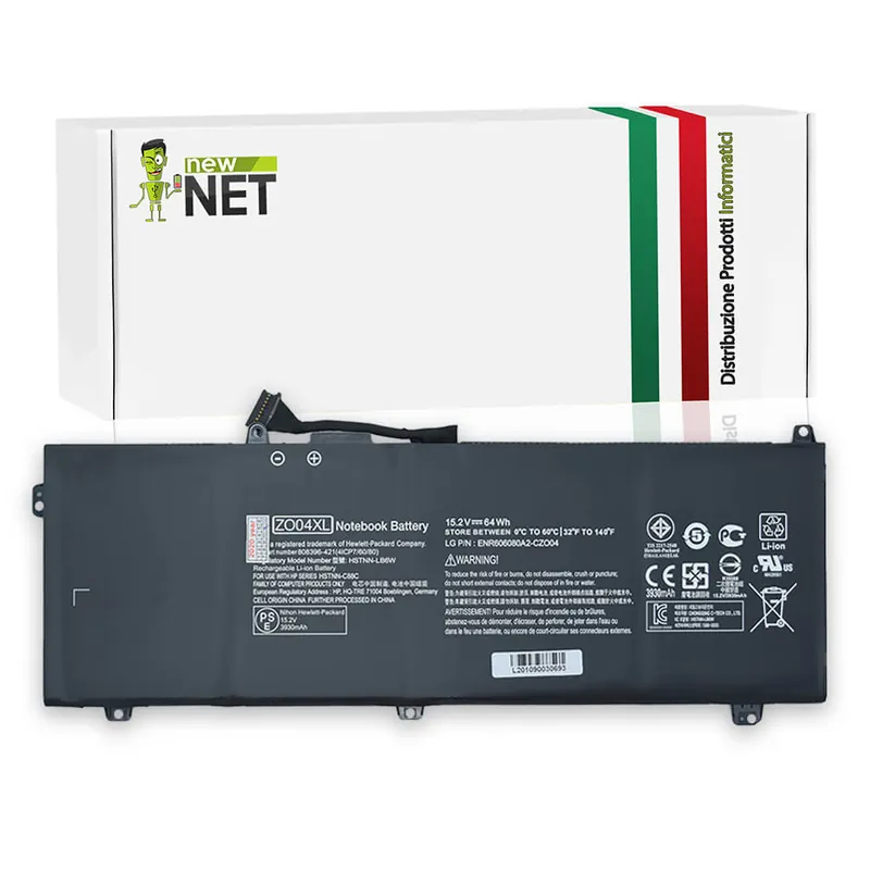 Batteria 64Wh per HP Zbook Studio G3 Serie – 15.2V / 3930mAh