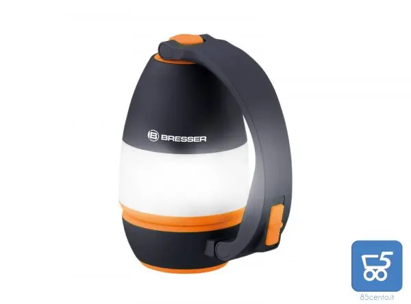 Lanterna LED da Esterno BRESSER da Campeggio 60-150 Lumen Luce Soffusa Portatile