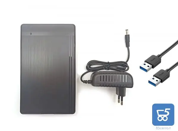Box Esterno per HDD SSD 2.5″ 3.5″ SATA USB 3.0 Driver Free Standby Intelligente Alta Velocità
