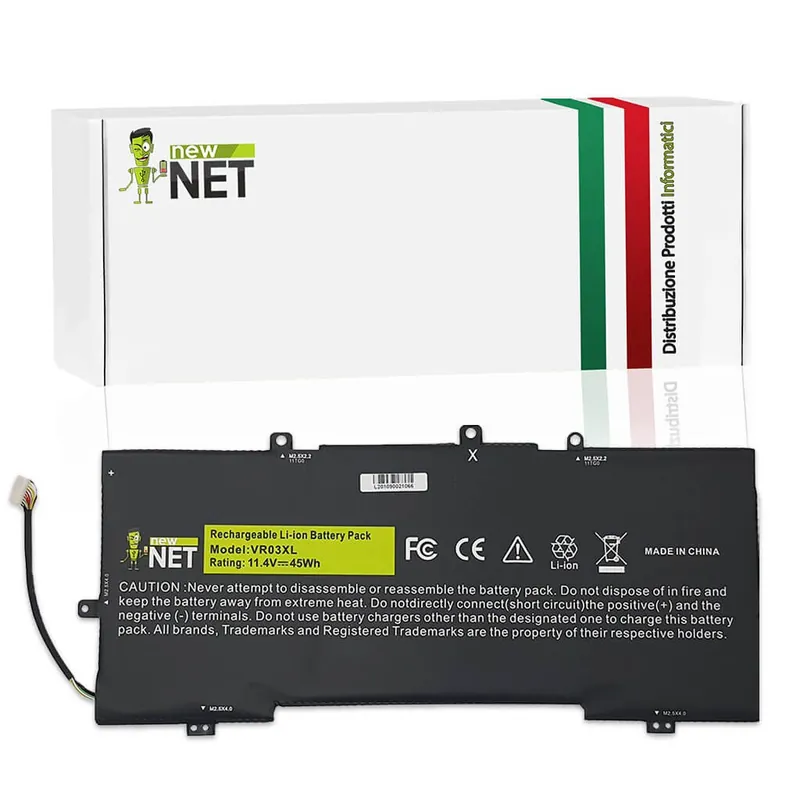 Batteria VR03XL per HP Envy 13-D Serie – 11.4 V / 3950 mAh