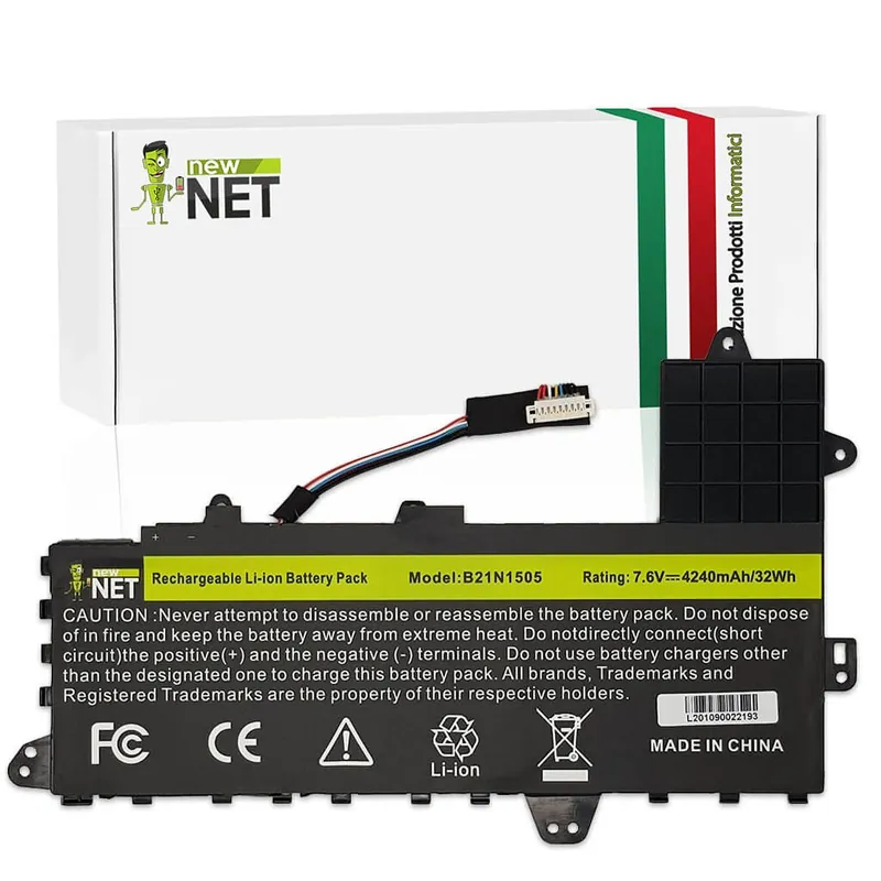 Batteria B21N1505 per Asus – 7.6 V / 4240 mAh