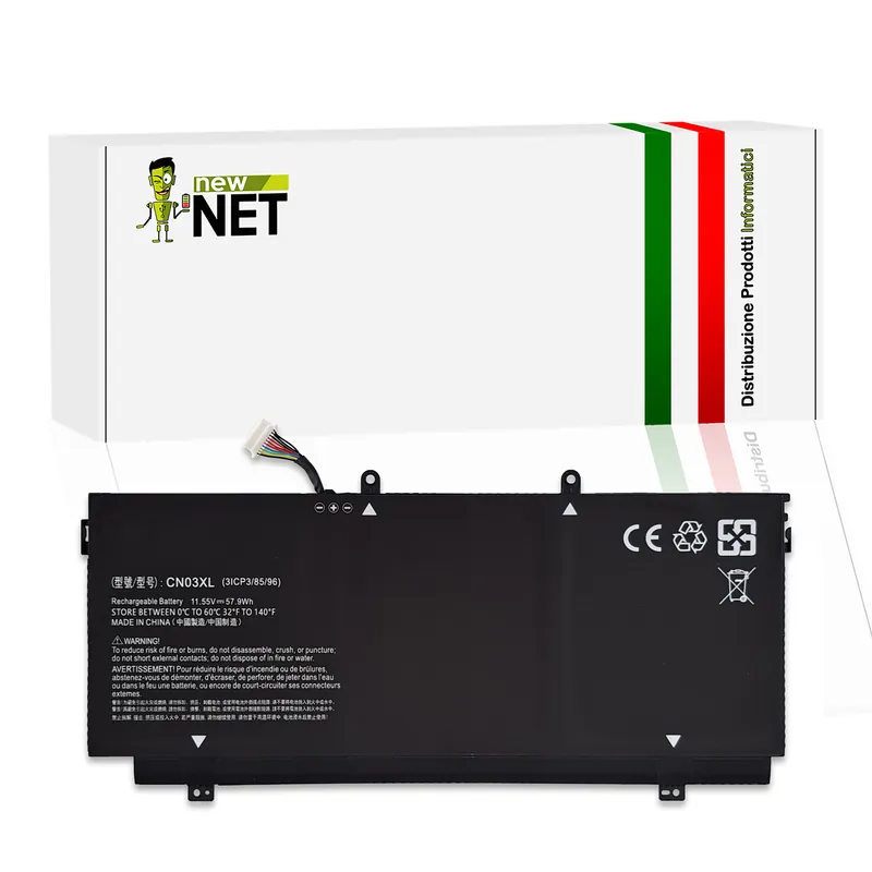 Batteria CN03XL per HP Envy 13-ab – 11.55V, 5020mAh, 57.9Wh