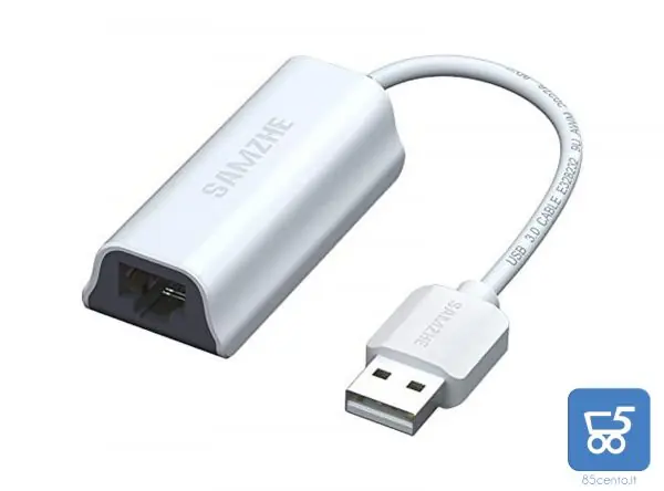 Scheda di di rete USB 3.0 a Ethernet 10/100/1000 Gigabit RJ45 LAN Ethernet, supporta Nintendo Switch,Windows,Linux,OS X/MacOS