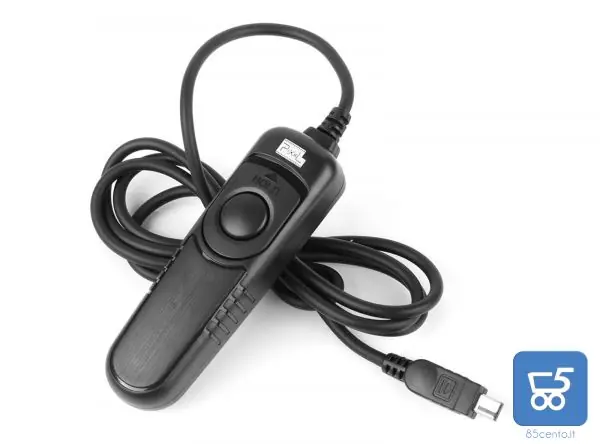 Remote Control per fotocamere – Pixel RC-201/DC2 – Cavo di scatto con terminale remoto di tipo DC2 per Nikon DSLR