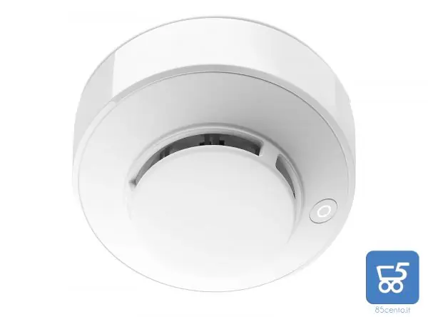 Rilevatore di Fumo Wireless per Sistemi di Allarme LUPUSEC ALARM con Segnale Acustico di 95 db