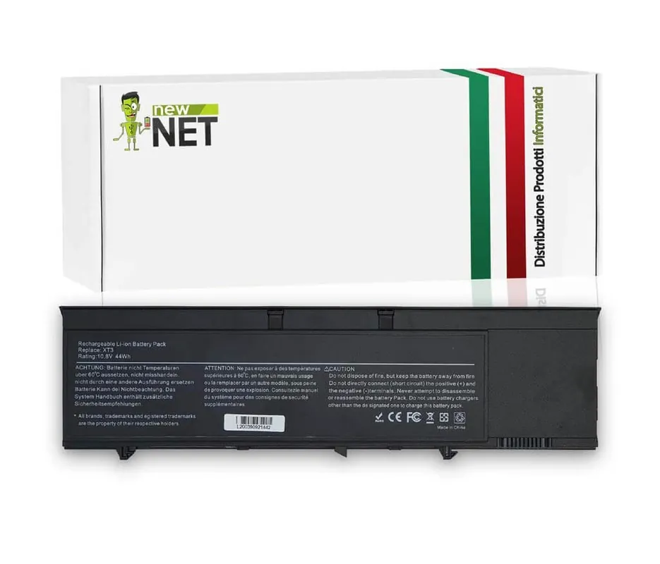 Batteria 44Wh per Dell Latitude XT3 – 10.8-11.1 V / 3760 mAh