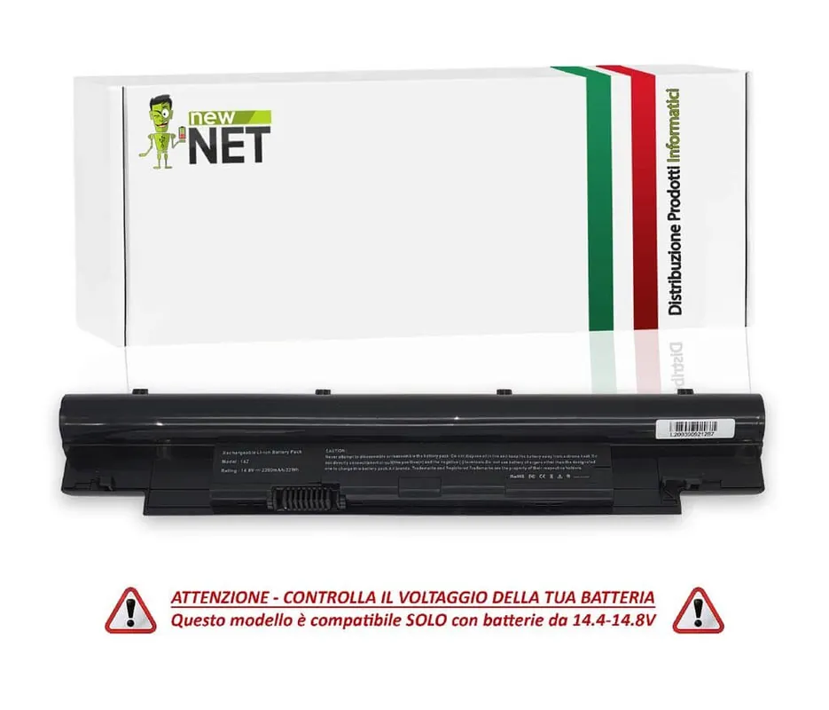 Batteria 33Wh per Dell Vostro V131 – 14.4-14.8 V / 2200 mAh