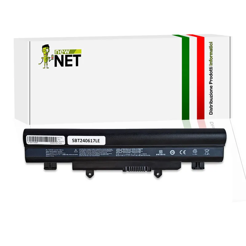 Batteria AL14A32 per Acer Aspire – 10.8-11.1V, 4400mAh, 49Wh