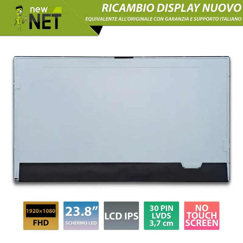 Display MV238FHM-N10 LCD IPS 23.8 pollici 30 pin LVDS, 1920×1080 FHD