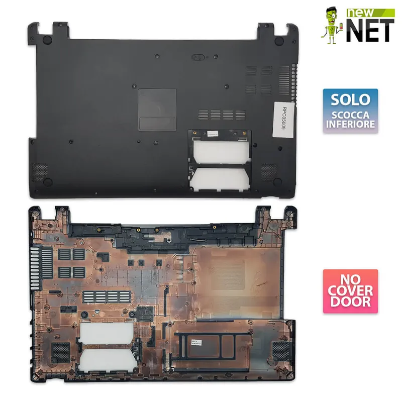 Scocca inferiore per Acer Aspire V5-571 – Nera