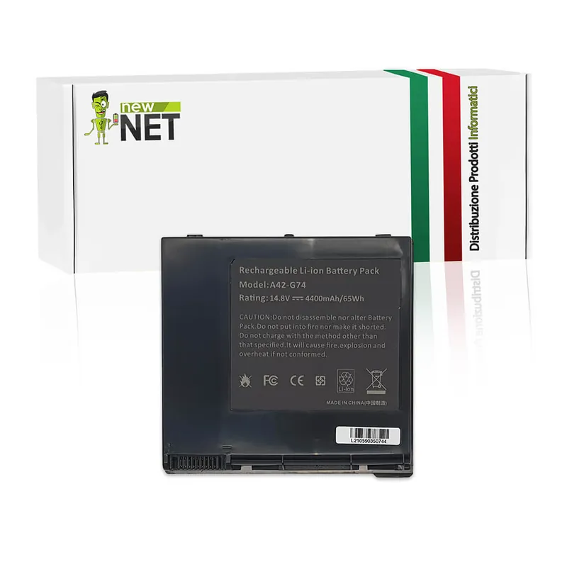 Batteria A42-G74 per Asus G74 Serie – 14.4-14.8 V / 4400 mAh