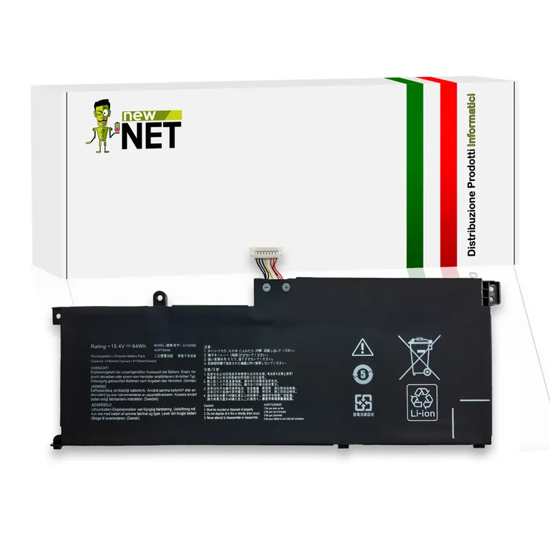 Batteria C41N2002 per ASUS ZenBook Pro 15 serie – 15.4 V / 4115 mAh