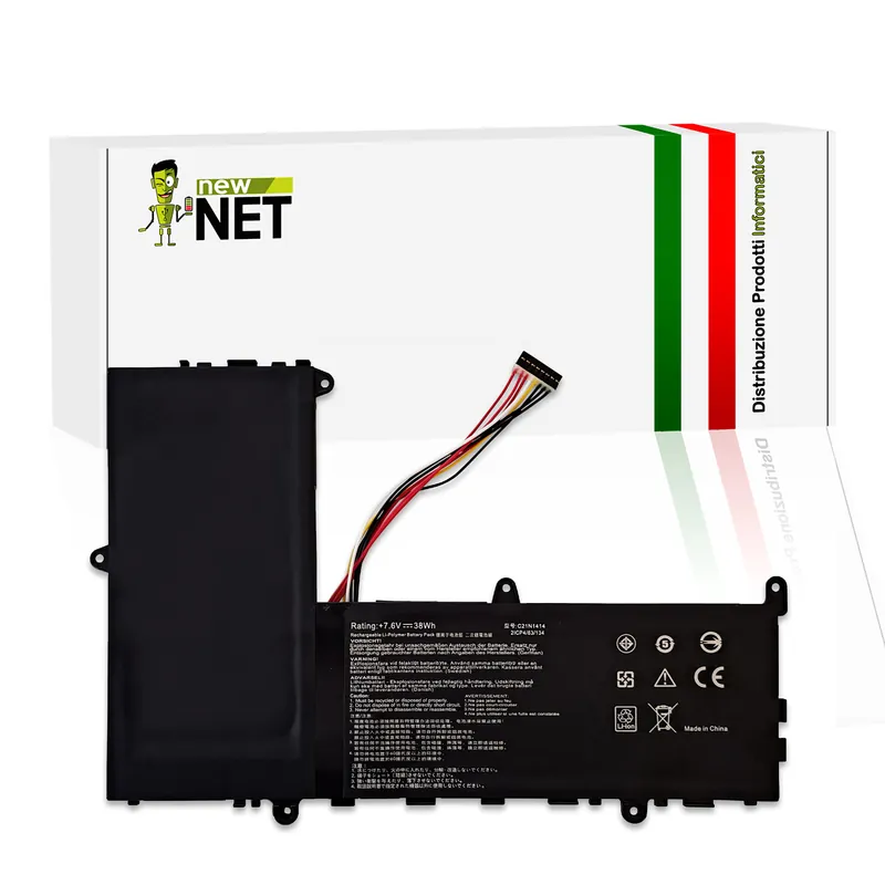 Batteria C21N1414 per Asus EeeBook – 7.6V, 5000mAh, 38Wh