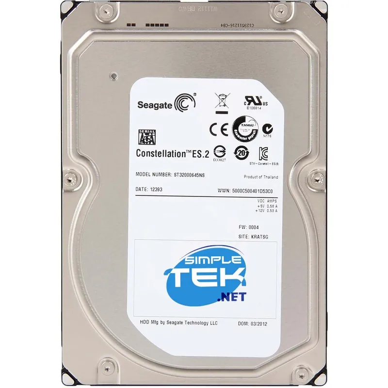SEAGATE CONSTELLATION ES.2 2TB HARD DISK HDD 3,5″ SATA HARD DISK DVR NAS PC