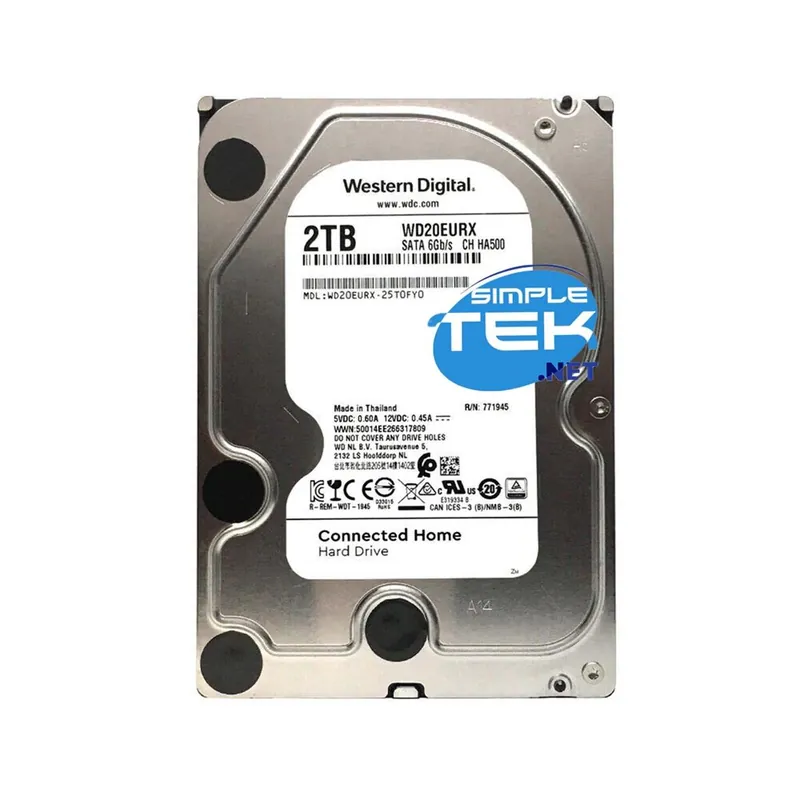 WD GREEN 2TB 3,5″ SATA HARD DISK HDD DISCO RIGIDO COMPUTER FISSO DVR NAS NVR