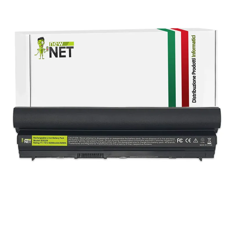 Batteria 58Wh per Dell Latitude E6320 Serie – 10.8-11.1 V / 5200mAh