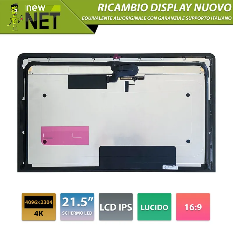 Display compatibile per Apple iMac 21,5″ model A1418 anni 2015-2016