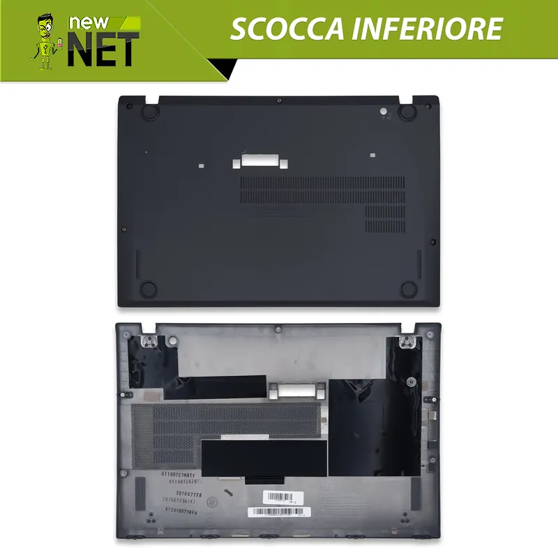 Bottom Case 00UR922 Scocca Inferiore per Lenovo ThinkPad T460s, Colore Nero