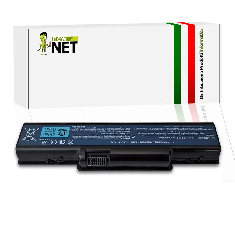 Batteria AS09A41 per Acer Aspire 4332 – 10.8-11.1V, 4400mAh / 49Wh